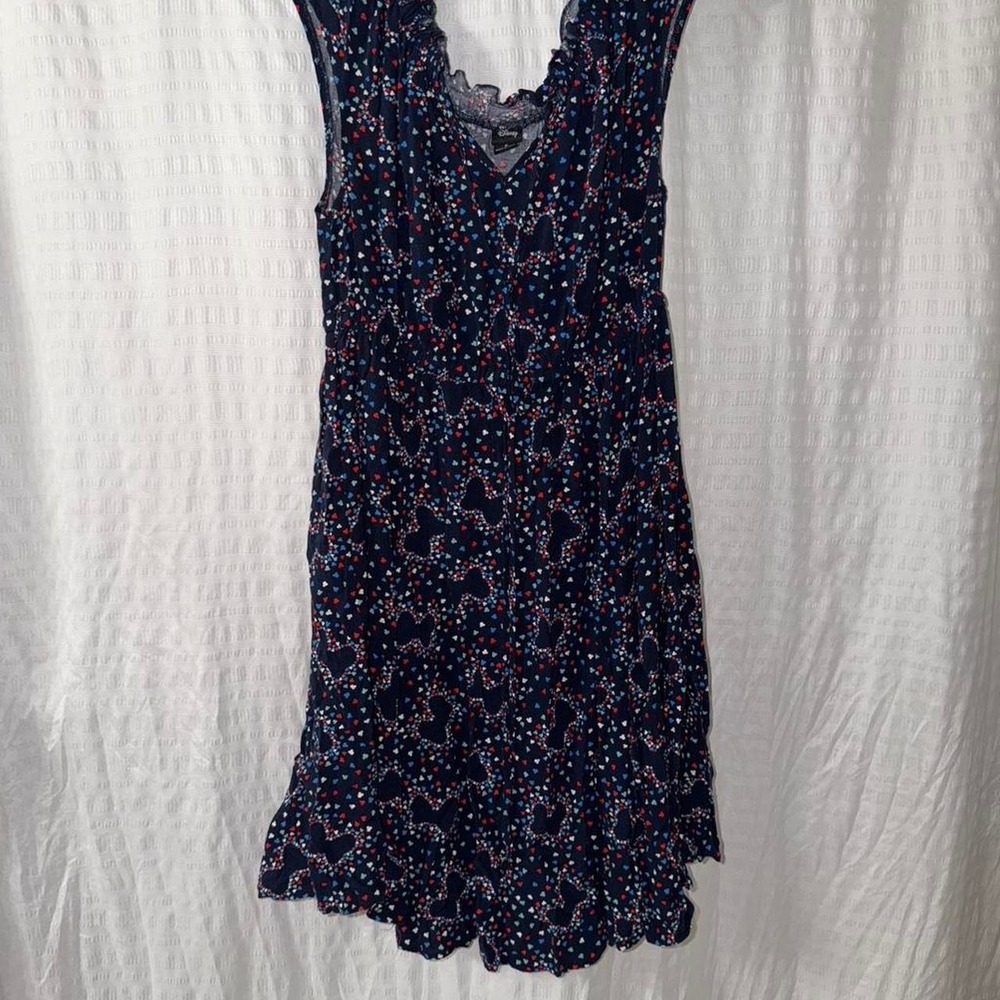 Disney Mickey Mouse Polka Dot Dress Womens Size 0